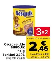 Oferta de Nesquik - Cacao Soluble en Carrefour