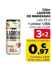 Oferta de Ladrón De Manzanas - Cider en Carrefour