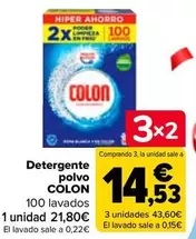 Oferta de Colon - Detergente Polvo en Carrefour