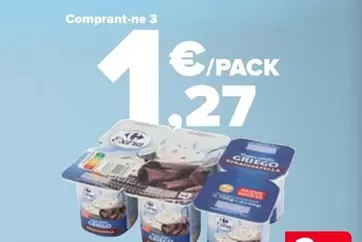 Oferta de  Carrefour Extra - Yogur Griego Stracciatella  en Carrefour