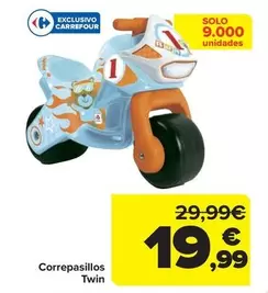 Oferta de Correpasillos Twin por 19,99€ en Carrefour