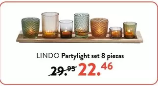 Oferta de Partylight Set 8 Piezas por 22,46€ en Casa