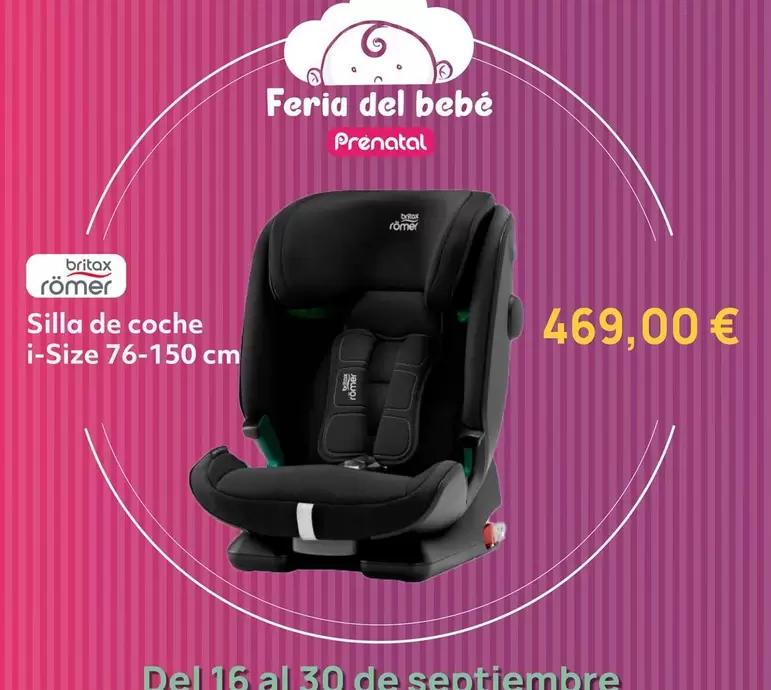 Oferta de Deluxe - Silla De Coche I-size por 469€ en Prénatal