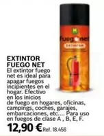 Oferta de Fuego Net - Extintor por 12,9€ en Coferdroza