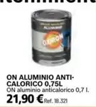 Oferta de On Aluminio Anti-calorico por 21,9€ en Coferdroza