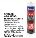 Oferta de Quilosa - Orbasil K-88 Altas Temperaturas por 8,95€ en Coferdroza