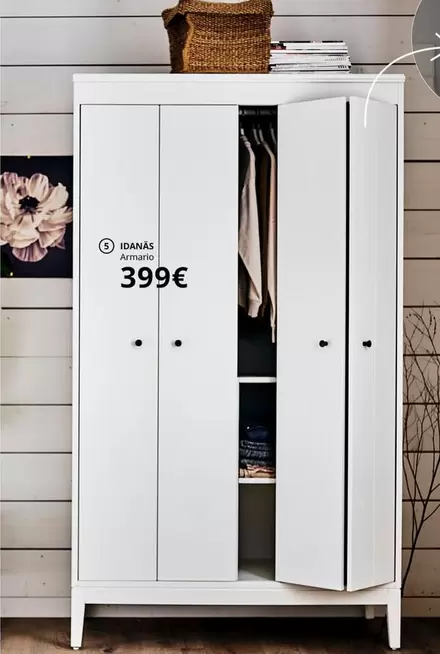 Oferta de Idanas - Armario por 399€ en IKEA