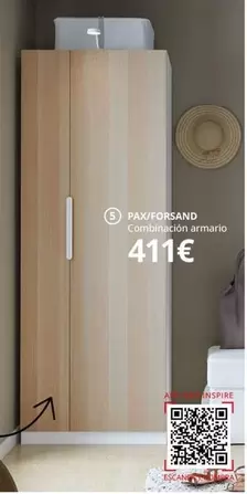 Oferta de Pax/Forsand - Combinacion Armario por 411€ en IKEA