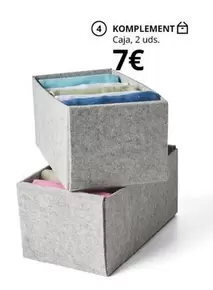 Oferta de Komplement - Caja por 7€ en IKEA