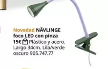 Oferta de Foco LED Con Pinza por 15€ en IKEA