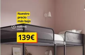 Oferta de Tuffing - Litera por 139€ en IKEA