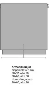 Oferta de Armarios Bajos en IKEA