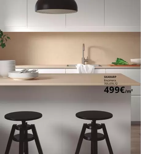 Oferta de Skabarb - Encimera por 499€ en IKEA