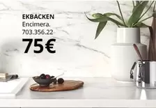 Oferta de Ekbacken - Encimera por 75€ en IKEA