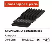 Oferta de Uppdatera - 13  Portacuchillos por 5€ en IKEA