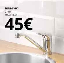 Oferta de Sundvik - Grifo por 45€ en IKEA