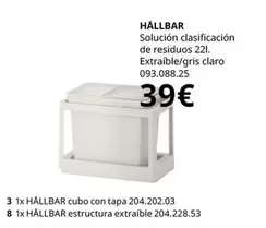 Oferta de Claro - Hallbar por 39€ en IKEA