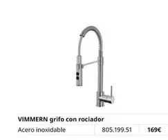 Oferta de Vimmern Grifo Con Rociador por 169€ en IKEA