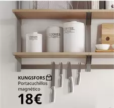 Oferta de Kingsfors - Portacuchillos Magnetico por 18€ en IKEA