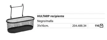 Oferta de Hultarp - Recipiente por 11€ en IKEA