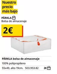 Oferta de Parkla Bolsa De Almacenaje por 2€ en IKEA