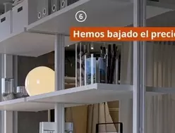 Oferta de Elvarli Combinación De Almacenaje Abierta  por 384€ en IKEA