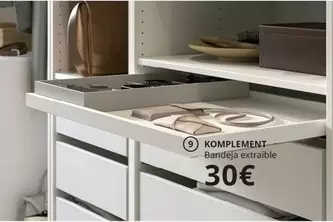 Oferta de Komplement - Bandeja Extraible por 30€ en IKEA