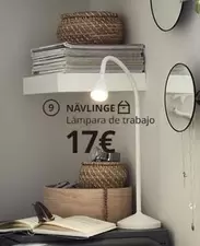 Oferta de Nävlinge Lámpara De Trabajo  por 17€ en IKEA