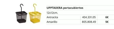 Oferta de Antracita - Upptadera Portacubiertos por 6€ en IKEA