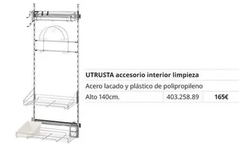 Oferta de Utrusta Accesorio Interior Limpieza por 165€ en IKEA