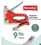 Oferta de Grapadora + Quita Grapas por 0,9€ en Mi Bricolaje