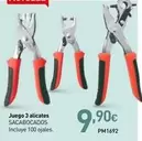 Oferta de Juego 3 Alicates  por 9,9€ en Mi Bricolaje