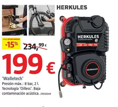 Oferta de Herkules - 'Walletech' por 199€ en BAUHAUS