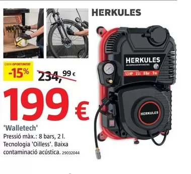 Oferta de Herkules - 'Walletech' por 199€ en BAUHAUS