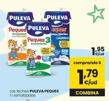 Oferta de Puleva Peques - Las Leches  por 1,95€ en Eroski