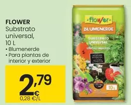 Oferta de Flower - Substrato Universal por 2,79€ en Eroski