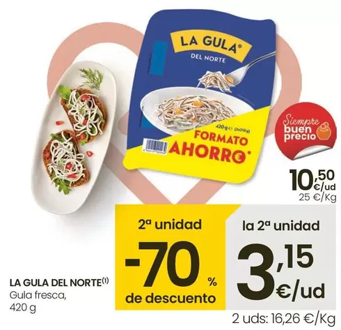 Oferta de La Gula Del Norte - Gula Fresca por 10,5€ en Eroski