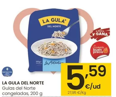 Oferta de La Gula Del Norte - Gulas Del Norte Congeladas por 5,59€ en Eroski