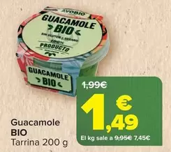 Oferta de Bio - Guacamole por 1,49€ en Carrefour