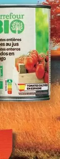 Oferta de Carrefour Bio - En Todos Los Tomates Triturados Enteros Y Pulpa  en Carrefour