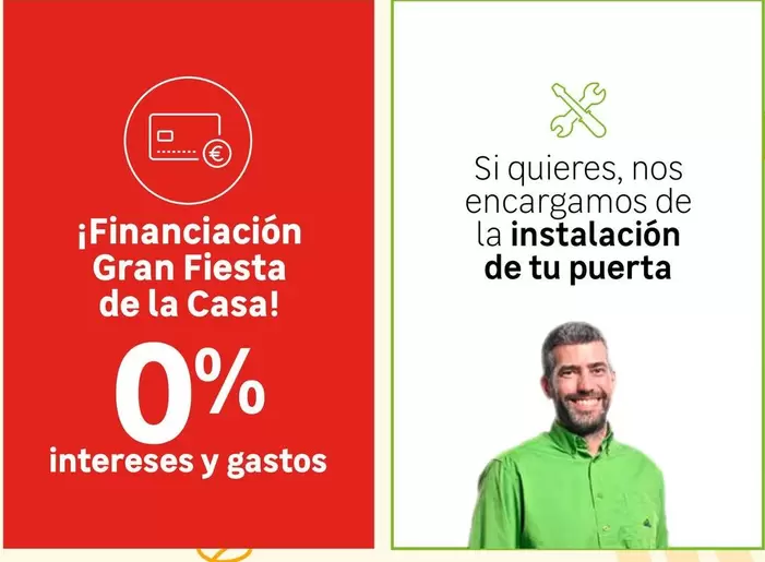 Oferta de La casa - I Financiacion Gran Fiesta De La Casa en Leroy Merlin