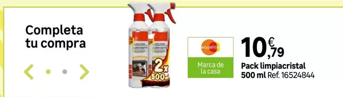 Oferta de Equation - Pack Limpiacristal por 10,79€ en Leroy Merlin