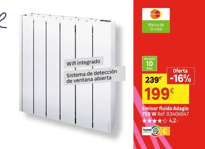 Oferta de Home - Ensor Fluido Adagio por 199€ en Leroy Merlin