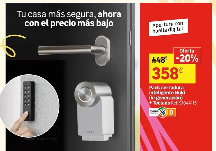 Oferta de Pack Corradura Indesente Nuk por 358€ en Leroy Merlin