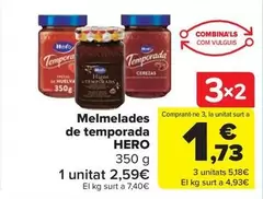 Oferta de Hero - Mermelades De Temporada por 2,59€ en Carrefour Market