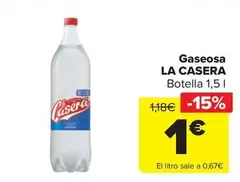 Oferta de La Casera - Gaseosa por 1€ en Carrefour Market