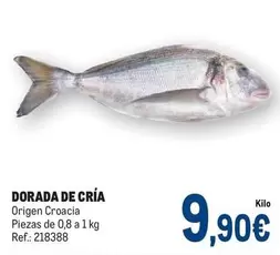 Oferta de Dorada - Dorada De Cria por 9,9€ en Makro