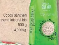 Oferta de Santiveri - Copos Avena Integral Bio por 1€ en Froiz