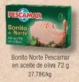 Oferta de Pescamar - Bonito Norte En Aceite De Oliva por 27,78€ en Froiz