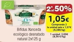 Oferta de Bifidus -  Xanceda Ecologico Desnatado Natural por 1,05€ en Froiz